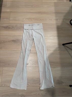 Skims taupe High-Waist Flare Pants
